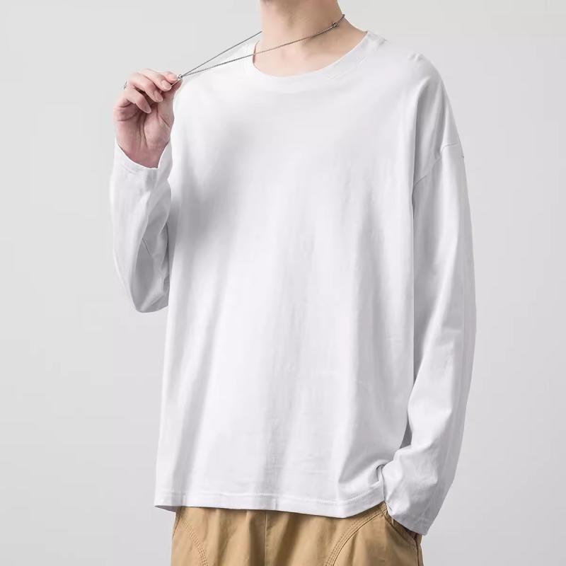 Mens Aspen Oversized Long Sleeve T-Shirt  |  Basics Basics Basics