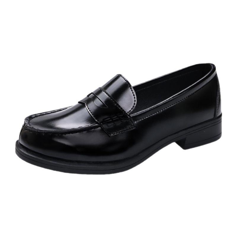 Mens Harmon Western Leather Loafer Shoes  |  Shoes Mens BLACK