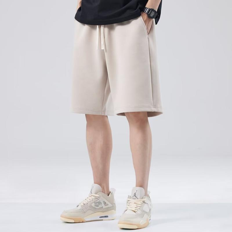 Mens Helix Straight Fit Sweat Shorts  |  Basics Basics BAILEY TAUPE