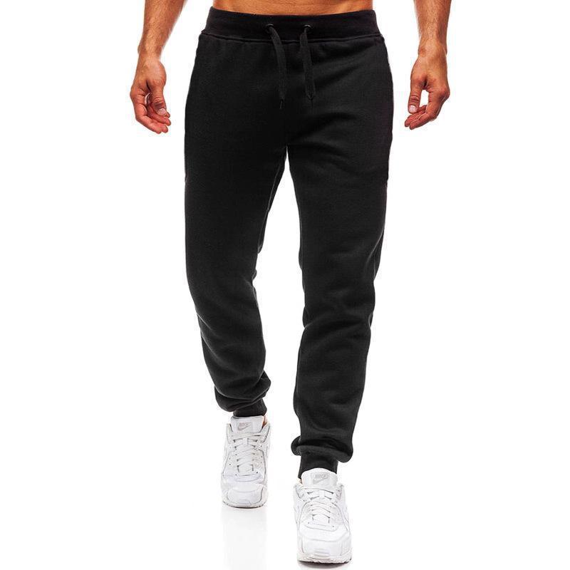 Mens Raven Cuffed Slim Fit Ramskull Sweatpants  |  Jeans & Pants Clothing Areo Blue