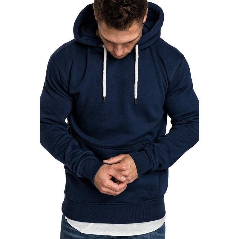 Mens Raven Pullover Ramskull Hoodie  |  Ramskull Clothing Areo Blue