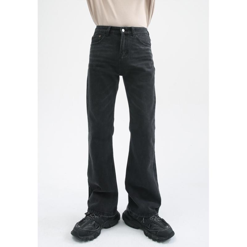 Mens Reid Straight Fit Denim Jeans  |  Jeans & Pants Clothing BLACK