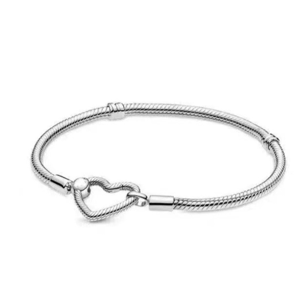 Womens Flat Snake Silver Tone Bracelet  |  Jewelry Accessories Jewelry