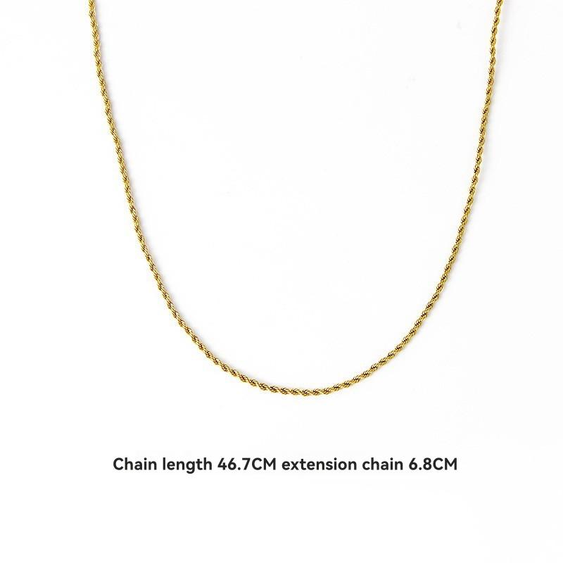 Womens Halle Curb Chain Necklace  |  Jewelry Accessories GOLD