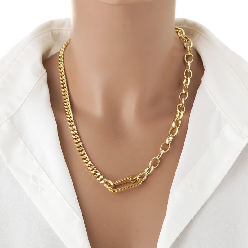 Womens Hayden Curb Chain Necklace  |  Jewelry Accessories Jewelry