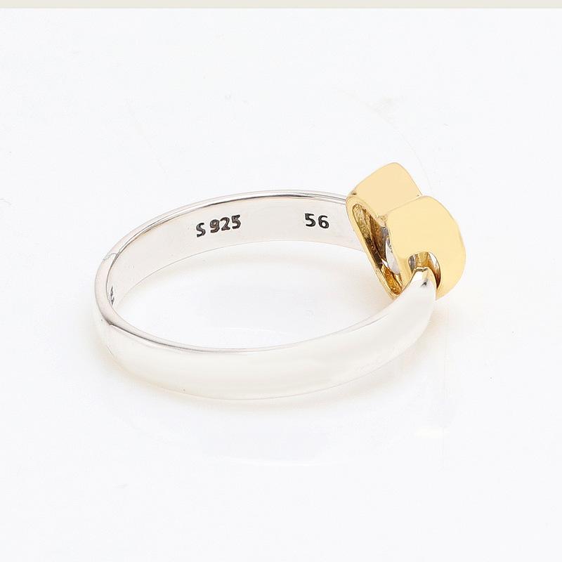 Womens Rhea Two Tone Bangle Ring  |  Jewelry Accessories Jewelry