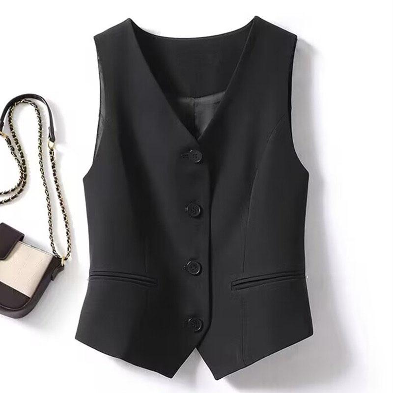 Womens Atlas Embellished Waistcoat  |  Suits & Tailoring Clothing BLACK