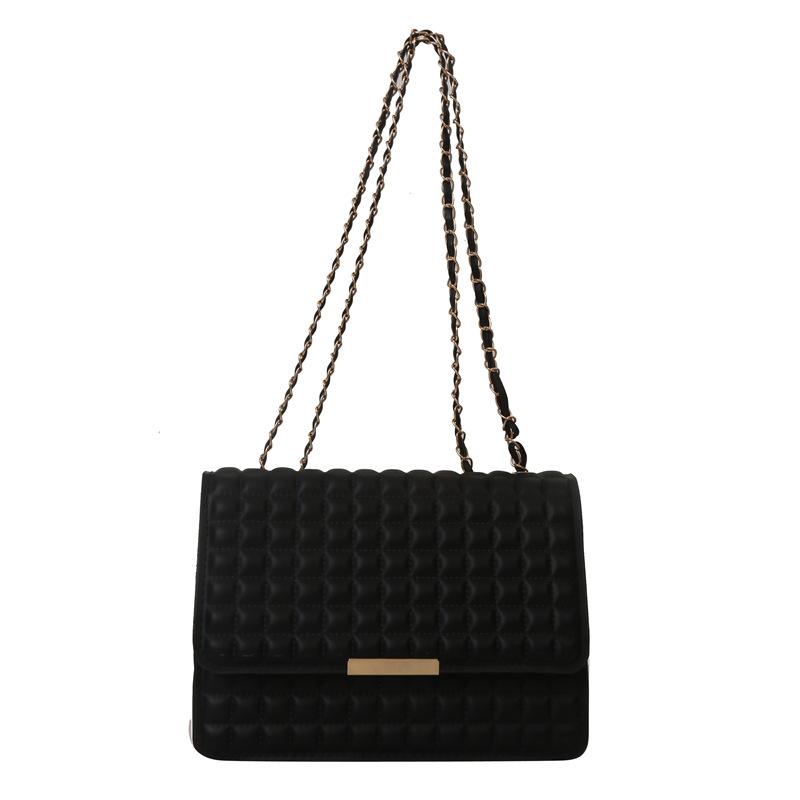 Womens Ezra Leather Studded Crossbody Bag  |  Handbags Accessories BLACK